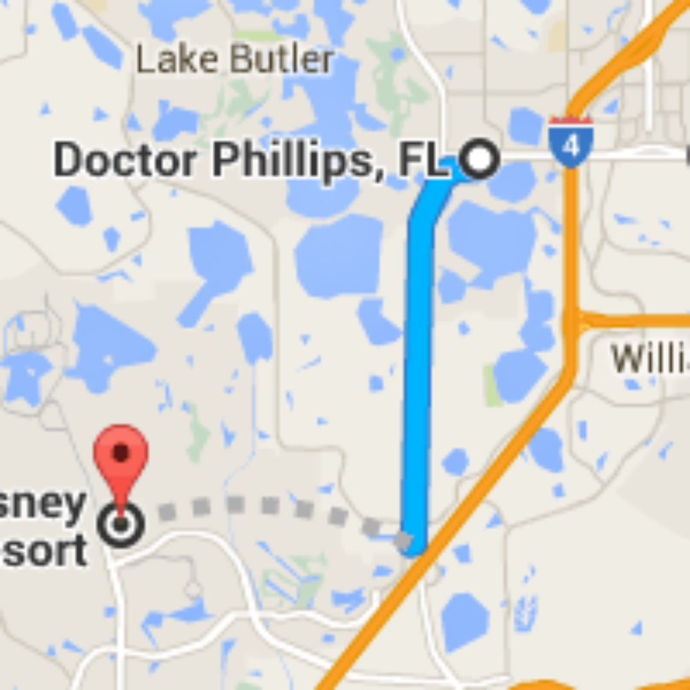 Doctor Phillips, FL maps